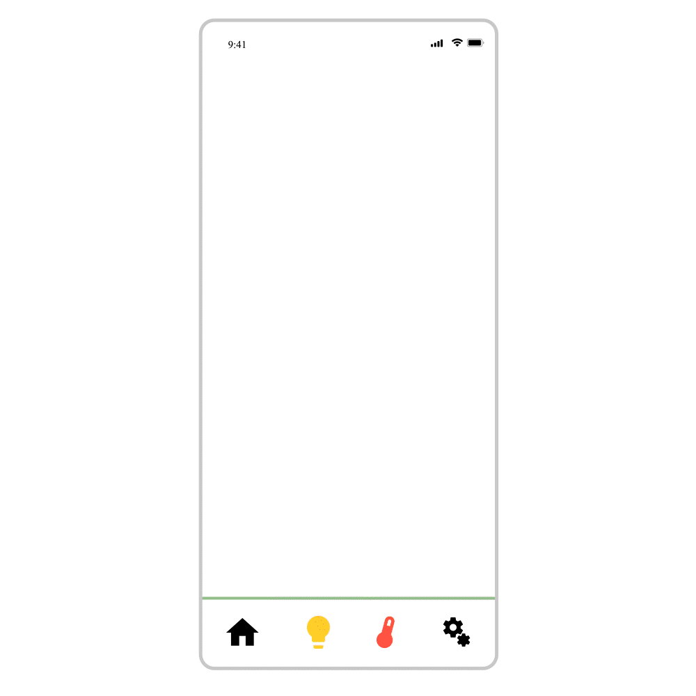 animated gif demonstrating Cosine Rotate motion applied to icons
